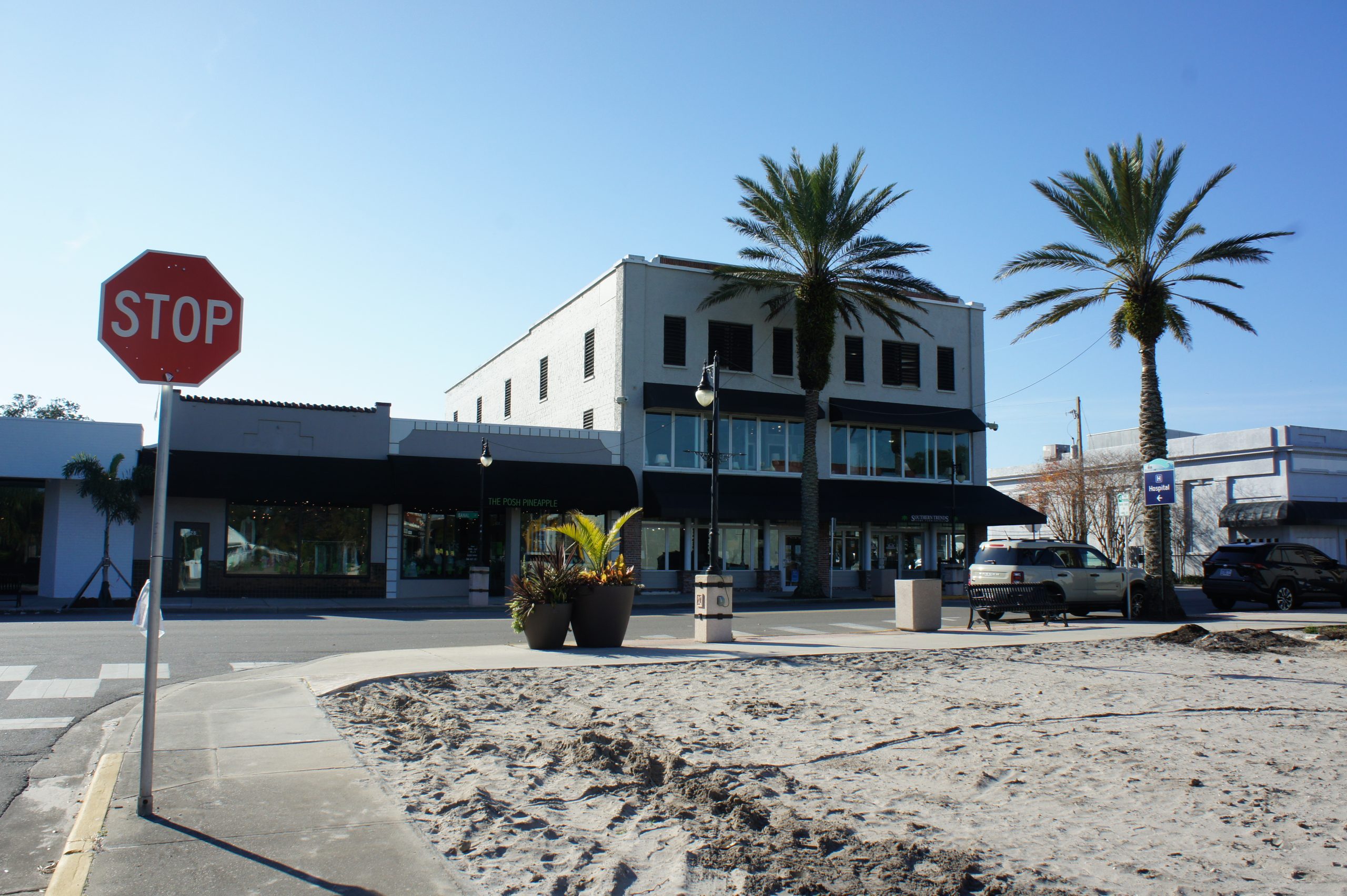 Scenic view of building in New Smyrna